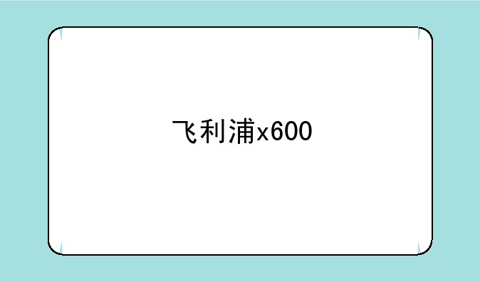 飞利浦x600